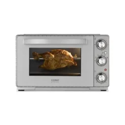 Four électrique - Caso - TO 26 SilverStyle - 5 i 1 - Pizzasten ingår - 230 °C max
