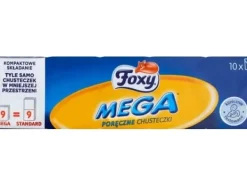 Pappersnäsdukar-Foxy Foxy Mega våtservetter 10 x 9 stycken