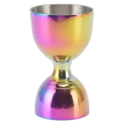 Drinkshakers & Drinkverktyg-Färgglad Cocktail Jigger i rostfritt stål - Exakt skottmått 30/60 ml