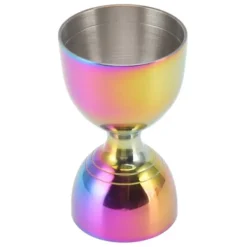 Drinkshakers & Drinkverktyg-Färgglad Cocktail Jigger i rostfritt stål - Exakt skottmått 30/60 ml