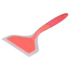 Stekspadar-Friteringsspatel med bred mun i silikon för hemmakök (orange)