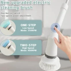 Rengöringsutrustning-Förlängningsbar Elektrisk Rengöringsborste 6-i-1