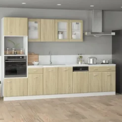 Diskmaskiner-Front för diskmaskin “Lyon” - Tåligt och lättskött | Färg: Sonoma-ek | Storlek: 45x3x67 cm