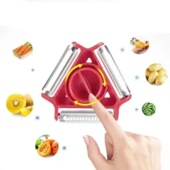 Matskalare & Urkärningsverktyg-Frukt- och Grönsaksskalare - 4-i-1