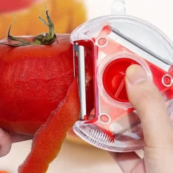 Matskalare & Urkärningsverktyg-Frukt- och Grönsaksskalare - 4-i-1