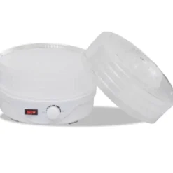 Frukt- och svamptork med 6 stapelbara torkgaller | Färg: Transparent | Storlek: Rund