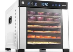 Fruktork - G21 - Breezer - 6 brickor - Rostfritt stål - Kompakt