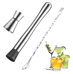 Fruktstöt i rostfritt stål för Barware-verktyg