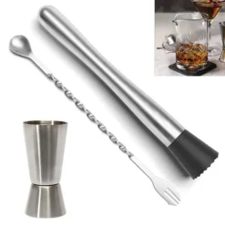 Fruktstöt i rostfritt stål för Barware-verktyg