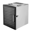 Torkugnar-Frukttork - Matdehydrator - 12 Rostfria Brickor - 800 W - Digital Temperatur 30–90 °C - Timer 0,5–24 h - Svart