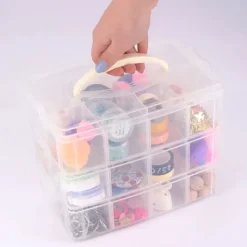 Förvaringsbox - Stapelbar Låda - Höjd: 18,5 cm