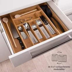 Förvaringsbricka för bestick - bestickbricka för Blumtal låda - klockband