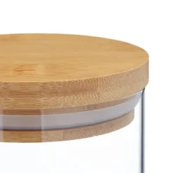 Förvaringsburkar Set, 22x10 cm, Transparent