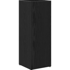 vidaXL Förvaringskrok & Ställ med lagring Svart Ek 20 x 20 x 55,5 cm