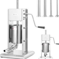 Fyllningsfyllare vertikalt korvmunstycke PROFI LINE 3L + Hendi-trattar 282571