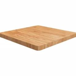 Skärbrädor-Fyrkantig bordsskiva i behandlad massiv ek | Färg: Ljusbrun | Storlek: 60x60x4 cm