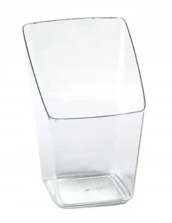 Tillbehör För Matservering-Fyrkantiga behållare för desserter 50 ml plast 24 stycken