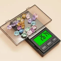 500g / 0.01g 5 enheter Bärbar smyckesvåg Liten Våg digital fickvåg