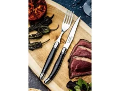 Gafflar Laguiole Svart SET 6 SdV