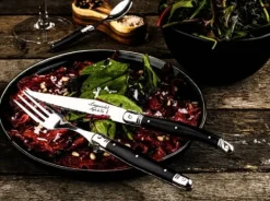 Gafflar Laguiole Svart SET 6 SdV