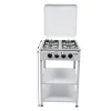 Spisar-Gaskök, 4 brännare, hög effektivitet,4 Brännare Vit