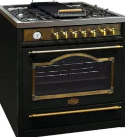 Gaskök - Kaiser - HGE 93555 - 90 cm - Ugn 115L - 5 gasplattor