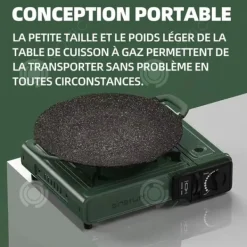 Portabla Spisar-Gasolugnar - INN - 2000W - Bärbar - Kompakt - Säker