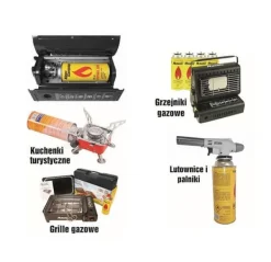 Portabla Spisar-Gaspatron explosionssäker crv-systempatron 227g typ msf-1a TIROSS TS-700b