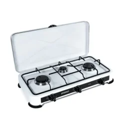 Gasdrivna Bordsgrillar-Gasspis PROMIS KG300 Vit – utanför