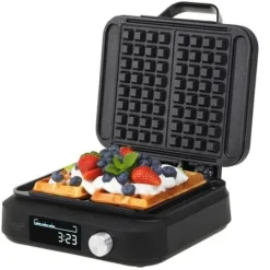 Våffeljärn-Gauffrera - Adler - AD 3087 - 2200 W - LED-skärm - Automatisk timer