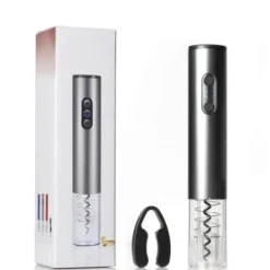 GE27806-Elektrisk vinöppnare, laddningsbar automatisk korkskruv, korkborttagare, grå