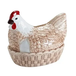 Mason Cash Ägg höna målad