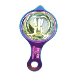 Äggavskiljare av rostfritt stål Äggvita äggulafilter Bakverktyg för köksbruk(Coloré)