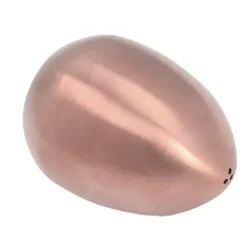 Salt- & Pepparströare-Äggkryddshaker i rostfritt stål Äggformad pepparshaker för utomhusgrill Restaurang Bankettfest Rose Gold