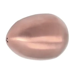 Salt- & Pepparströare-Äggkryddshaker i rostfritt stål Äggformad pepparshaker för utomhusgrill Restaurang Bankettfest Rose Gold