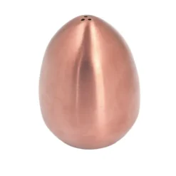 Salt- & Pepparströare-Äggkryddshaker i rostfritt stål Äggformad pepparshaker för utomhusgrill Restaurang Bankettfest Rose Gold