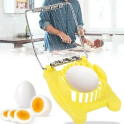 Äggskärare i rostfritt stål - Köksredskap för flera ändamål
