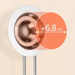 Äggulaseparator i rostfritt stål med justerbart handtag Telescopic