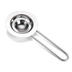 Äggulaseparator i rostfritt stål med justerbart handtag Telescopic