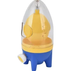 Vispar & Shakers För Salladsdressing-Ägguleblandare Manuell lätt bärbar handdragrep Golden Egg Maker Easy Egg Scrambler Shaker för matlagning