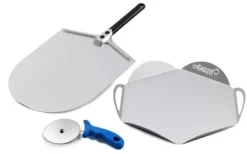 Gi Metal Kit "A Casa Mia" with Amica peel Classica 30 cm, tray and wheel 10 cm