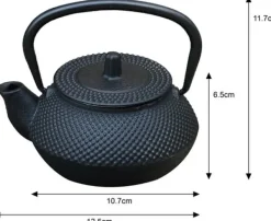 Kaffe- & Tekannor-Gjutjärn tekanna infuser 0,3L KINGHOFF KH-1817
