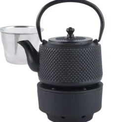 Kaffe- & Tekannor-Gjutjärnstekanna med värmare 0,8L KINGHOFF KH-1847