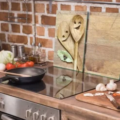 Skärbrädor-GLAS SKÄRBRÄDA 2x 30x52 KÖK