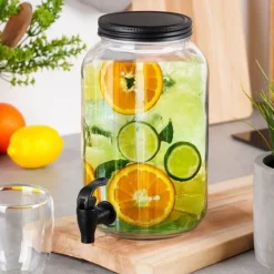 Dryckesautomater-Glasburk med kran 3,2 l