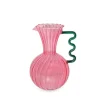 Karaffer-Glasflaska 1,5L Rosa