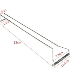 Glashållare - TEMPSA - 55cm - Rostfritt stål - Vinställ - Modern design