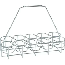 Vinflaskhållare-Glashållare, Glasskiva för 10 glas