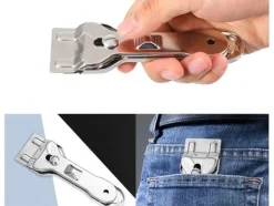 Rengöringsutrustning-Glashällsskrapa / Glasskrapa - Med 6 utbytbara blad