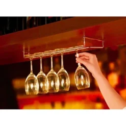 Glashängare mässing 685x145mm